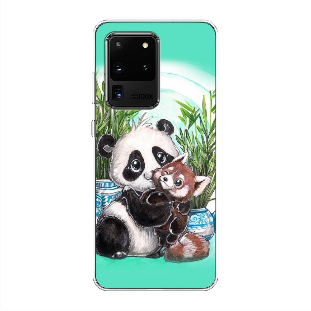 

Чехол Awog на Samsung Galaxy S20 Ultra "Друзья зверята", Разноцветный, 29450-2