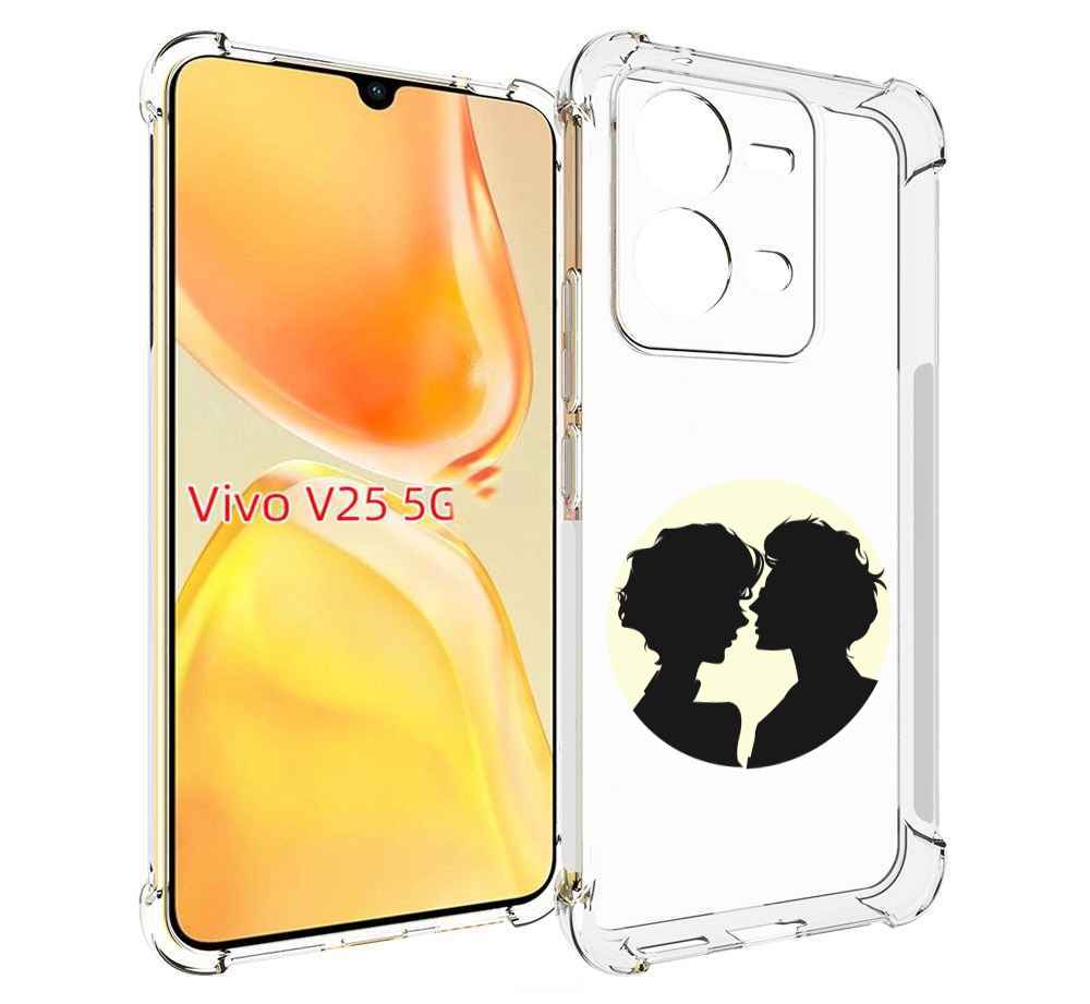 

Чехол MyPads Картина для Vivo V25 5G / V25e, Прозрачный, Tocco