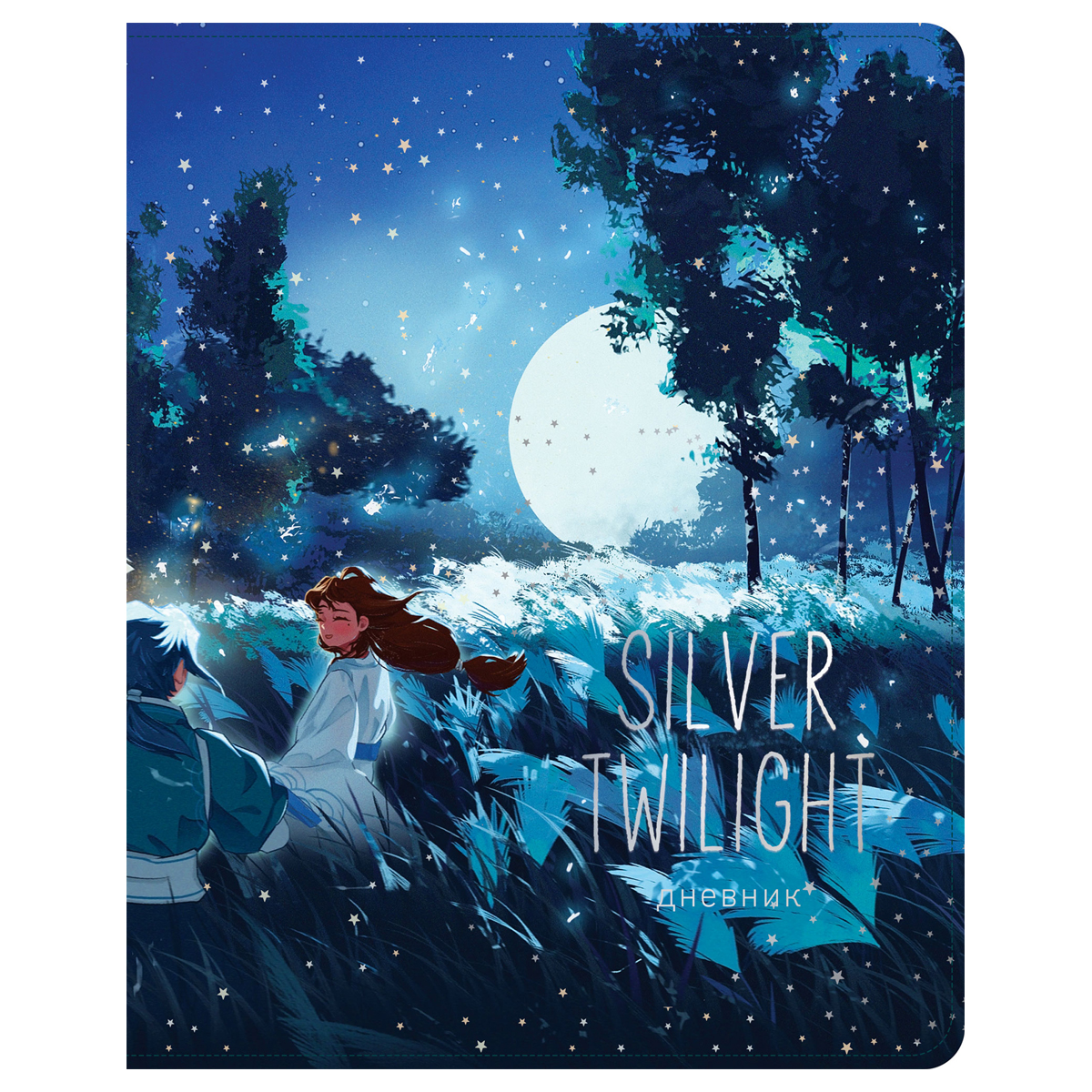 

Дневник 1-11 кл 48л ЛАЙТ Greenwich Line Silver twilight иск кожа ляссе, Разноцветный