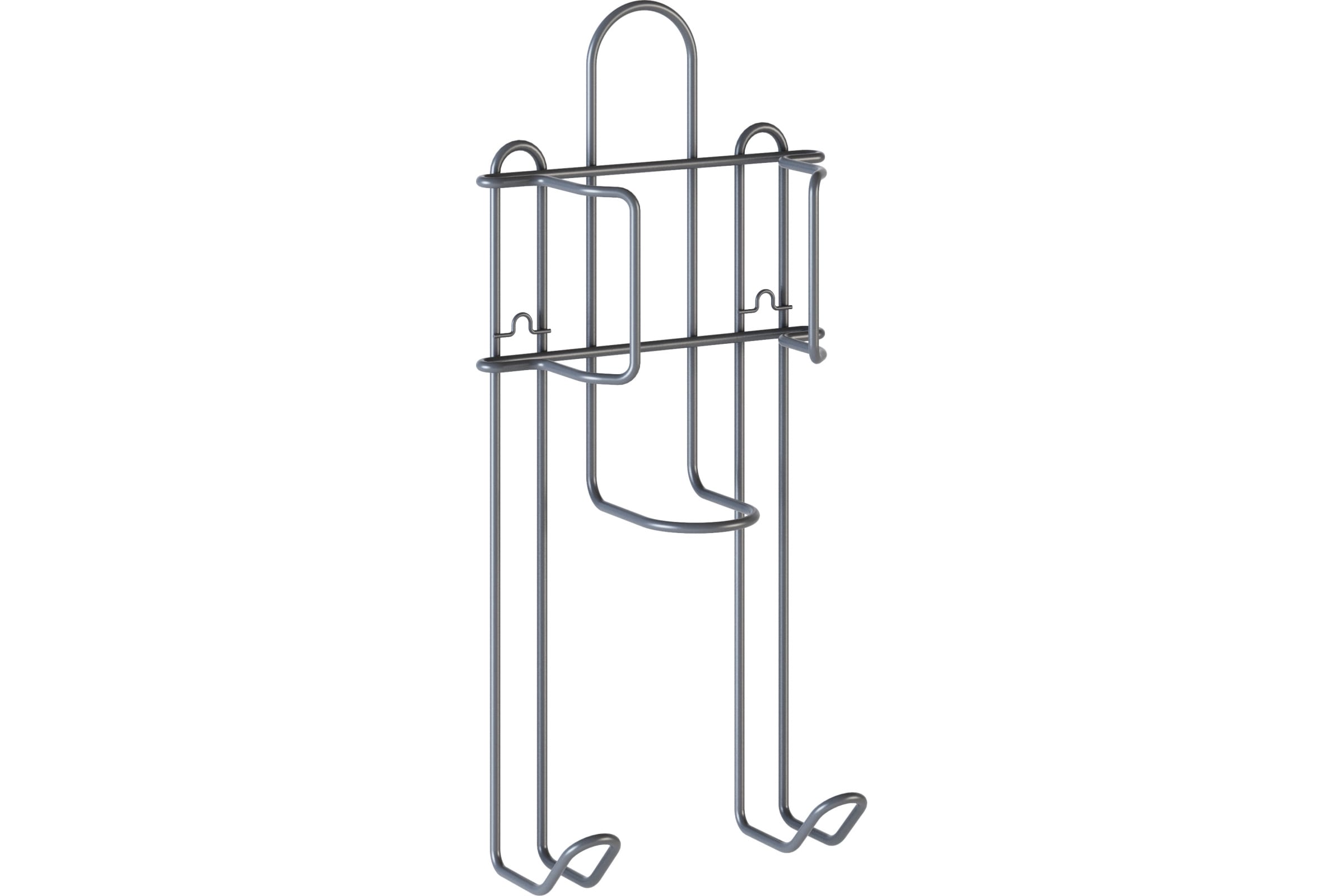 НАЙДИ Держатель для утюга и гладильной доски 490х220х100 мм, белый DU-27