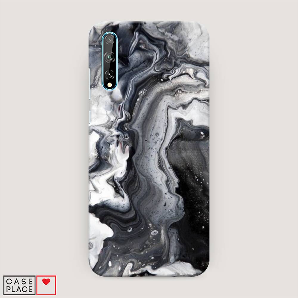 

Чехол Awog "Бело-черные сложные полосы" для Huawei Y8p