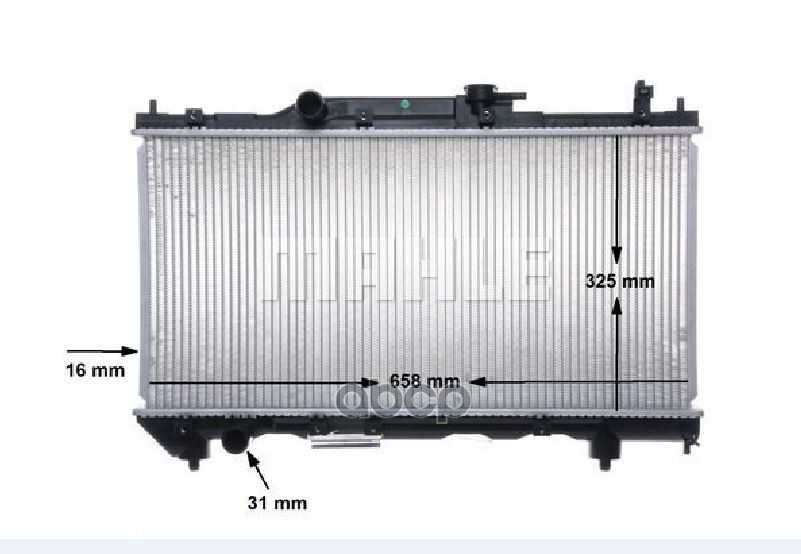 

Радиатор Toyota Avensis/Avensis Liftback 97>00 MAHLE CR543000S