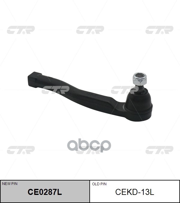

Наконечник Рулевой L Chevrolet Aveo 03- Ctr Cekd-13l CTR арт. CE0287L