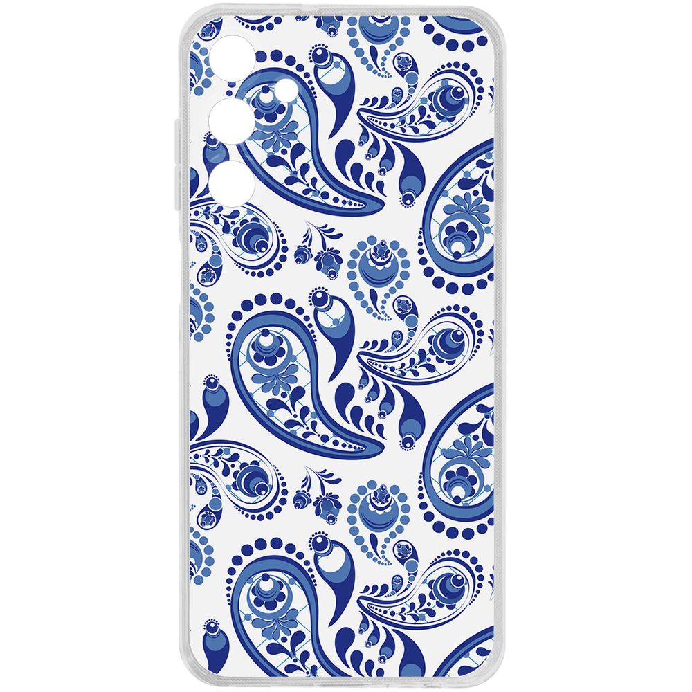 Чехол-накладка Krutoff Clear Case Гжель для Samsung Galaxy A15