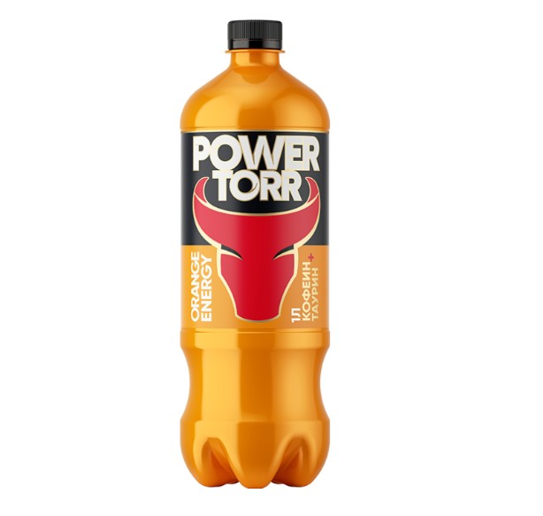 Энергетический напиток Power Torr Flare Orange, 1 л х 6 шт