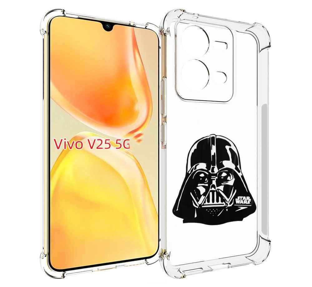 

Чехол MyPads Звездные-войны для Vivo V25 5G / V25e, Прозрачный, Tocco