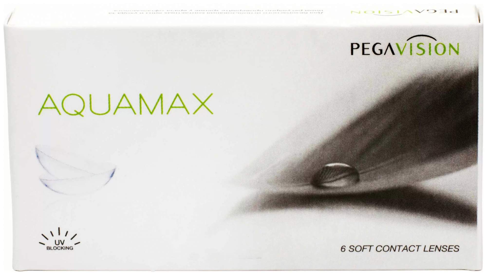 

Контактные линзы Aquamax 6 линз R 8,6 +3,50