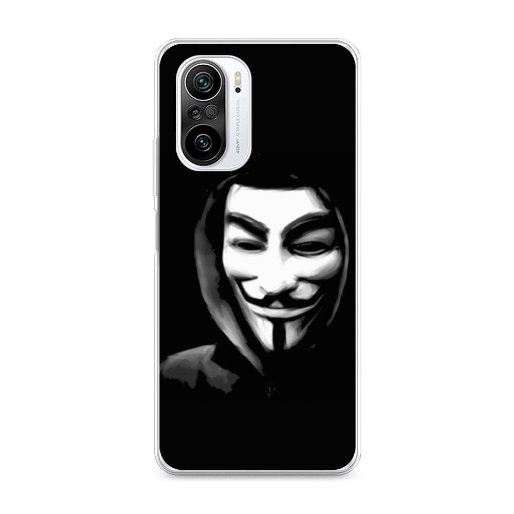 

Чехол Awog на Xiaomi Redmi K40 "Анонимус", Разноцветный, 310950-5