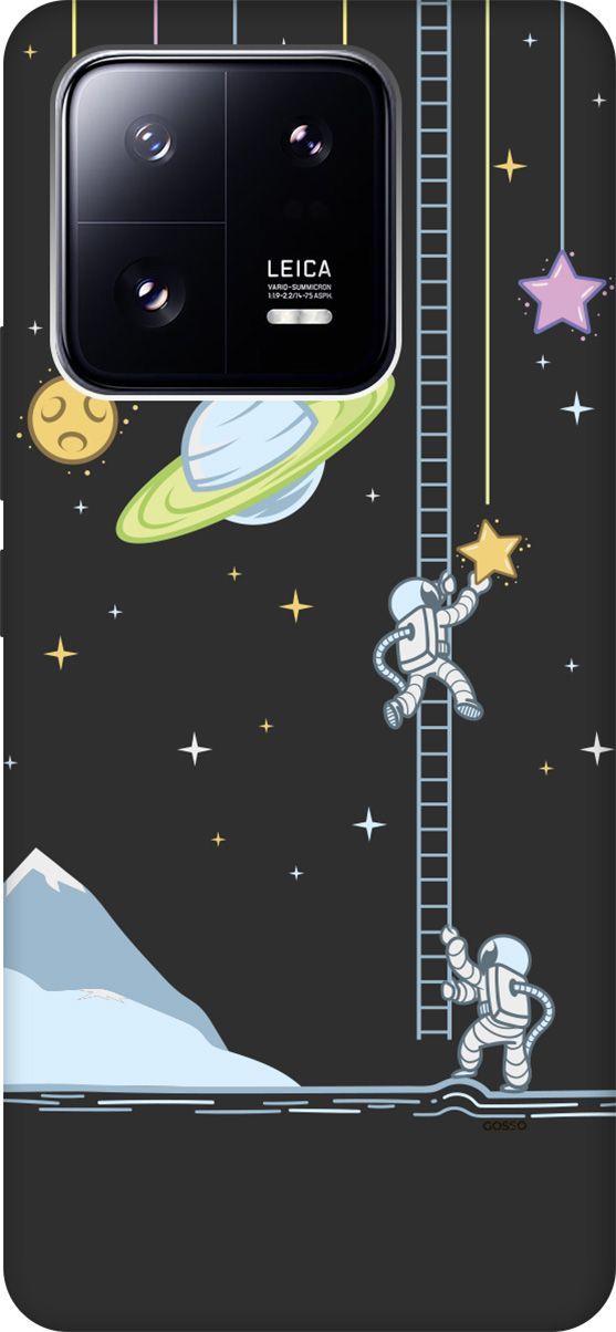 

Чехол на Xiaomi 13 Pro с 3D принтом "Ladder into Space" черный, Черный;белый, 158978
