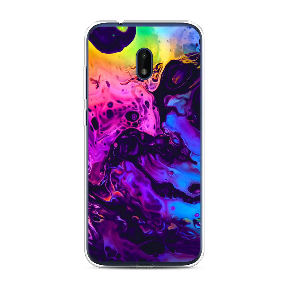 

Чехол Awog на Nokia C1 Plus / Нокиа C1 Plus "ACID fluid", 124650-3