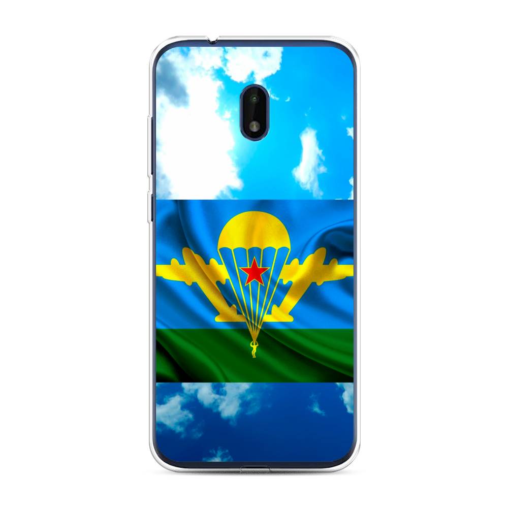 

Чехол Awog на Nokia C1 Plus / Нокиа C1 Plus "ВДВ флаг в небесах", Синий;зеленый;желтый, 124650-5