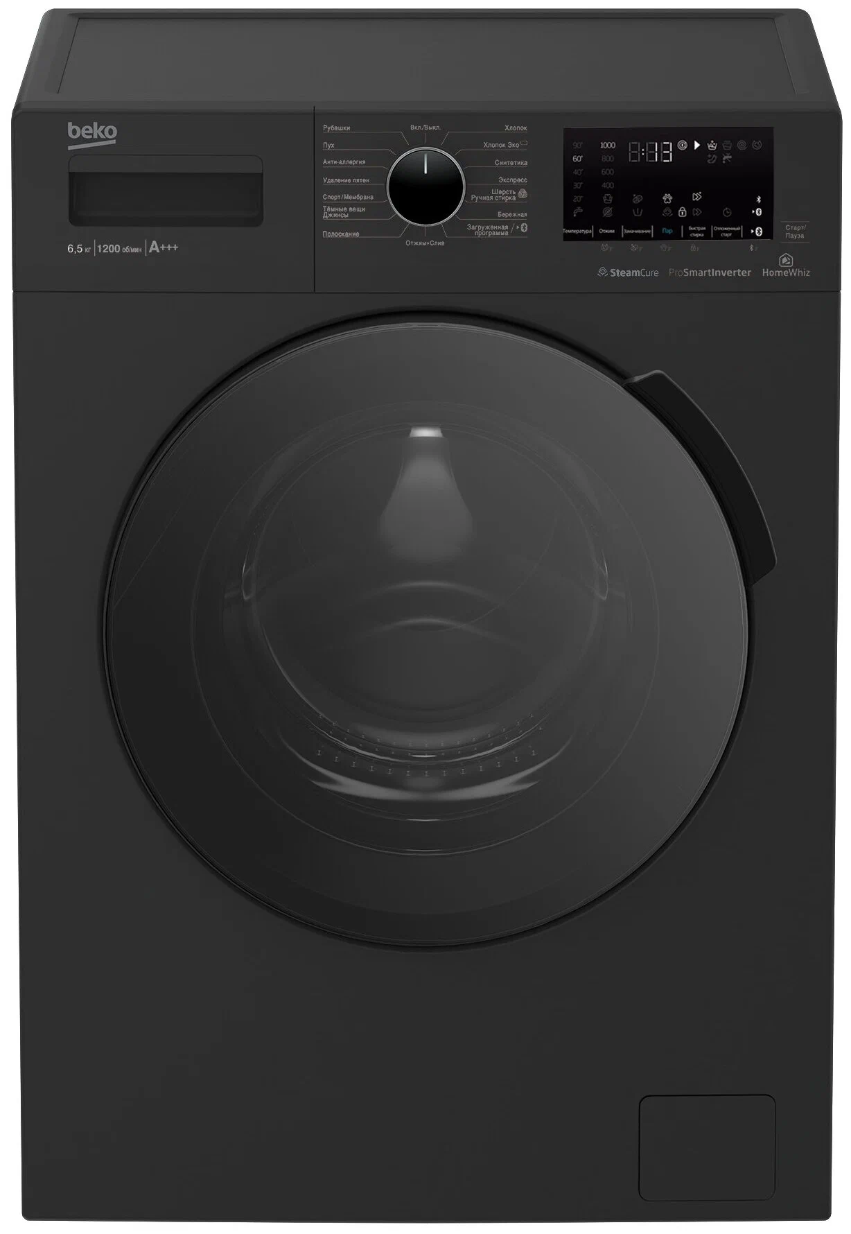 

Стиральная машина Beko WSPE6H616A, черный, WSPE6H616A