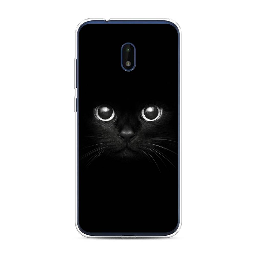 

Чехол Awog на Nokia C1 Plus / Нокиа C1 Plus "Взгляд черной кошки", Черный, 124650-1