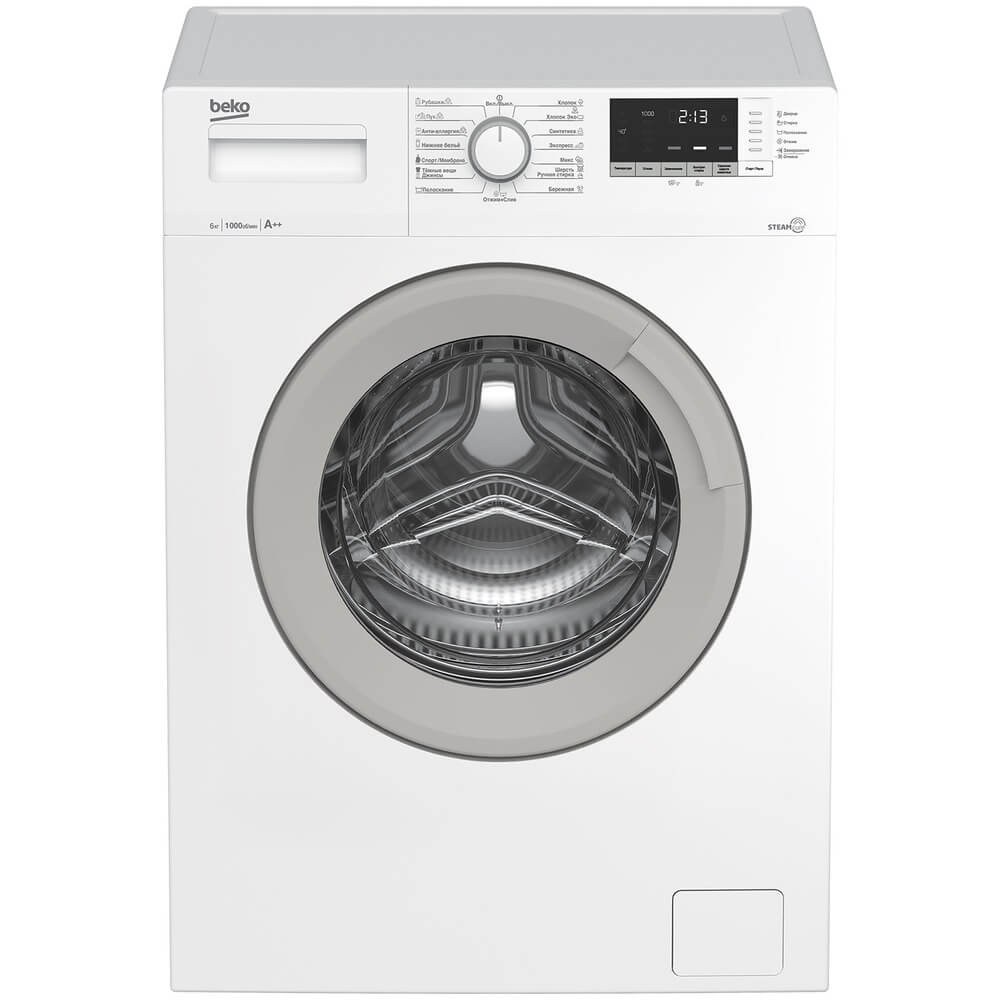 Стиральная машина Beko WSDN63512ZSW белый, размер узкая