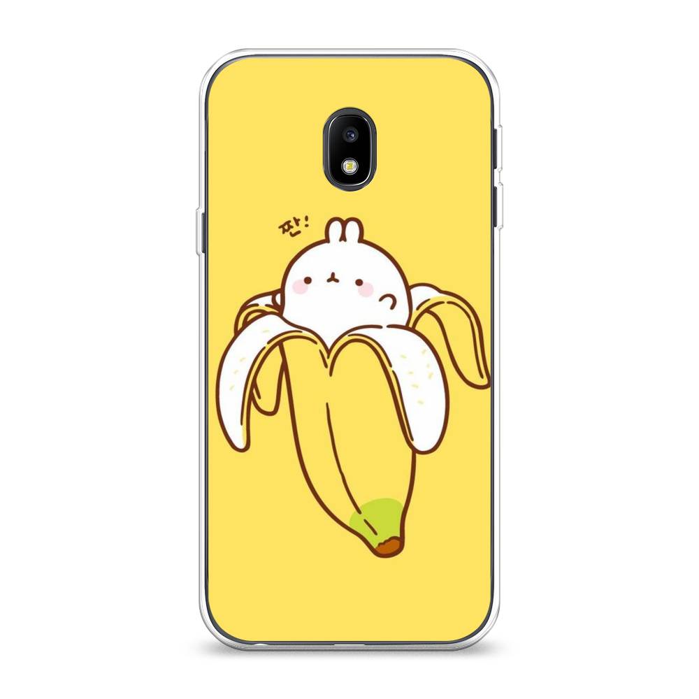 

Чехол Awog на Samsung Galaxy J3 2017 / Самсунг J3 2017 "Зайчик-бананчик", Желтый;белый, 22550-2
