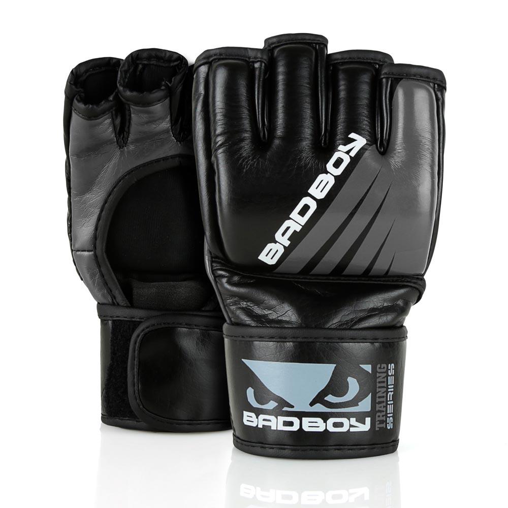 

Перчатки для ММА Bad Boy Training Series Impact Without Thumb Black/Grey L/XL, 5369