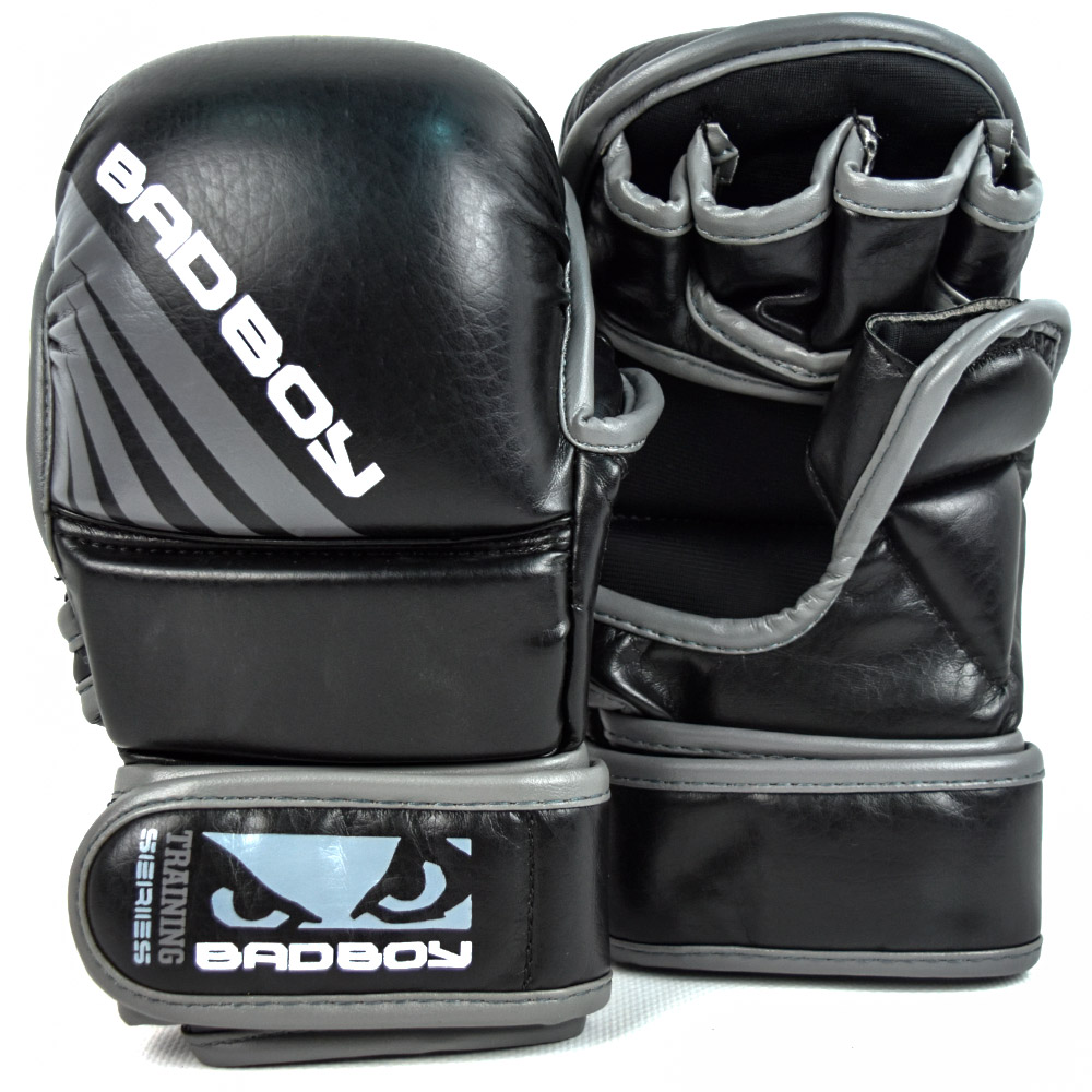 

Перчатки для ММА Bad Boy Training Series Impact Safety Black/Grey 2XL, 6793