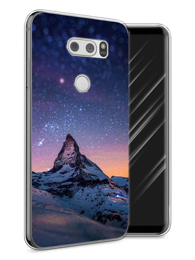 

Чехол Awog на LG V30 "Ночные пейзажи 5", Фиолетовый, 83050-4