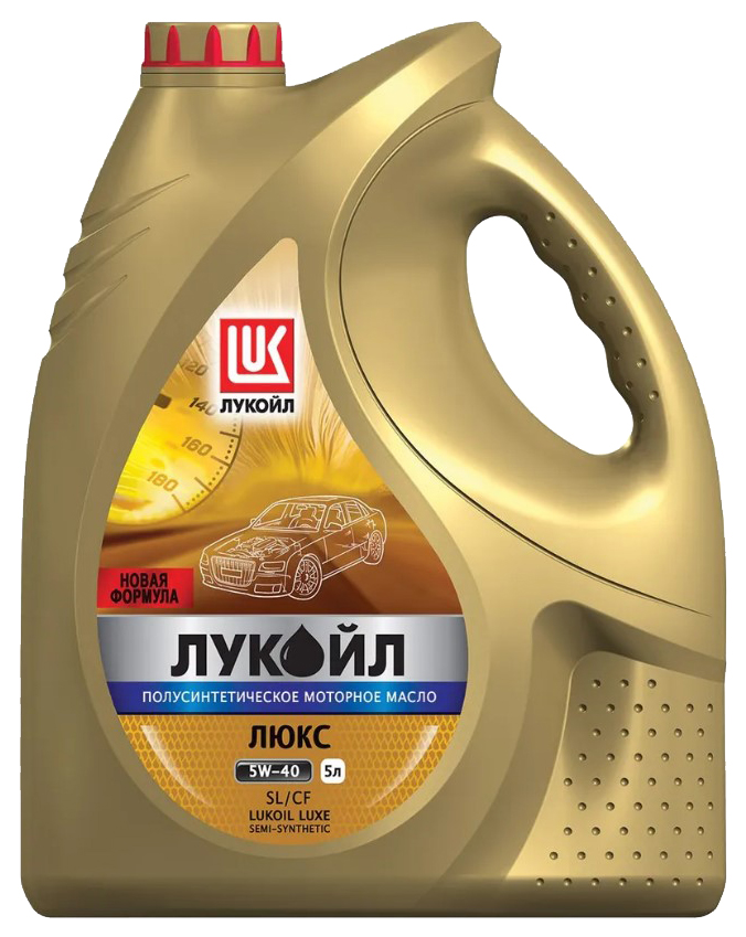 

Моторное масло Lukoil полусинтетическое Люкс 5W40 Sl/Cf 5л