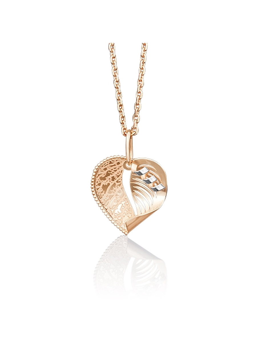 Подвеска из красного золота PLATINA jewelry 03-2689-00-000-1110-63