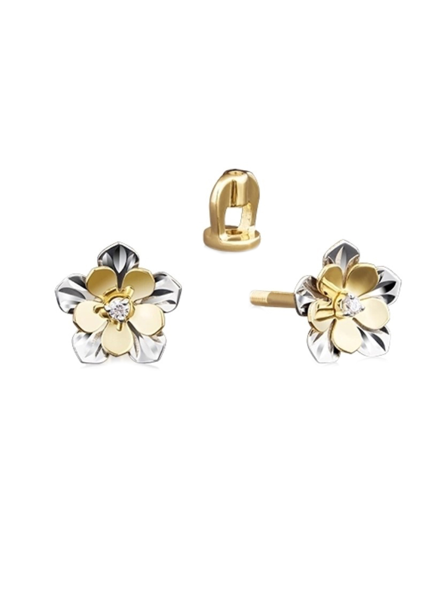 

Серьги из желтого золота с фианитом PLATINA jewelry 02-3933-00-401-1130-65, 02-3933-00-401-1130-65