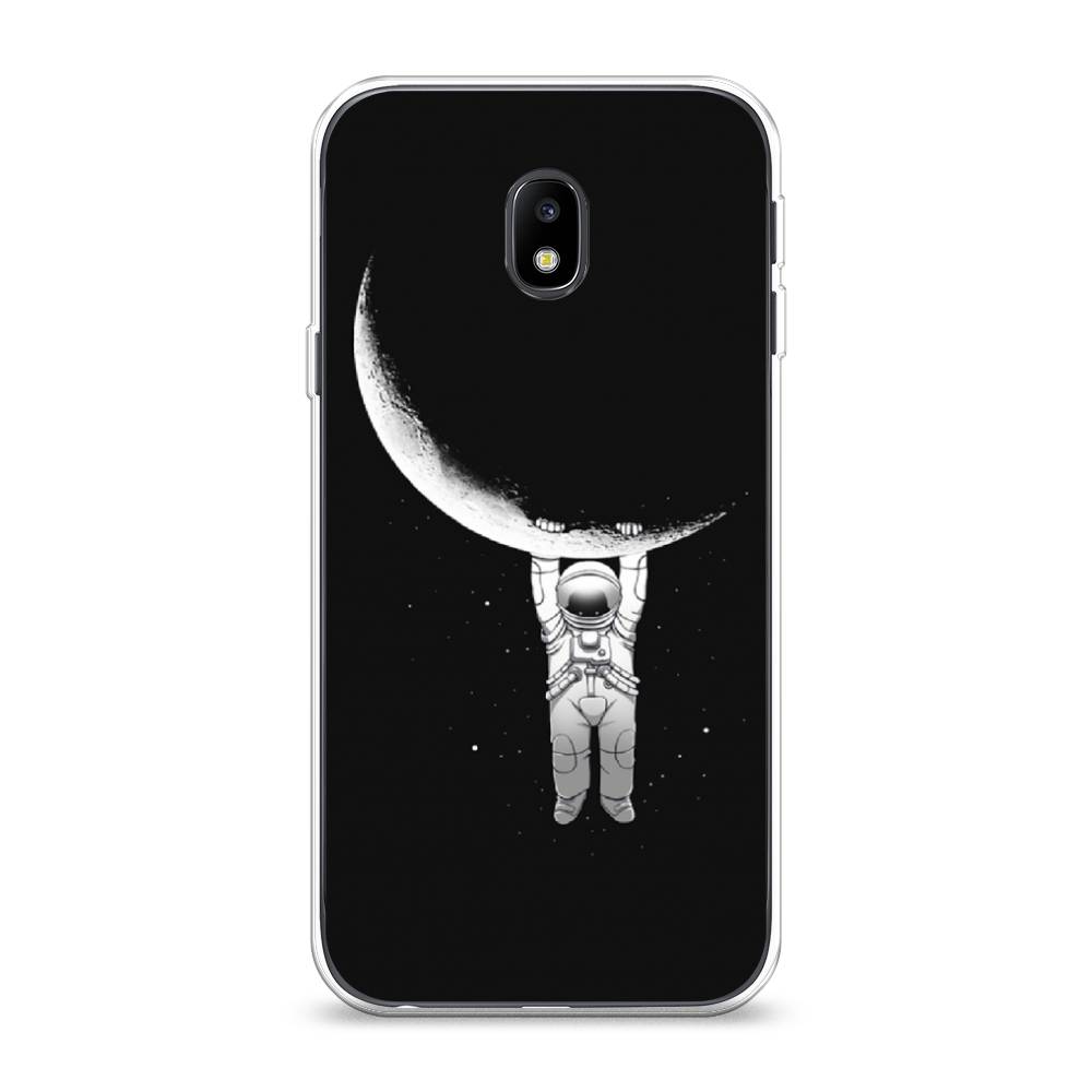 

Чехол Awog на Samsung Galaxy J3 2017 / Самсунг J3 2017 "Космонавт", Белый;черный, 22550-4