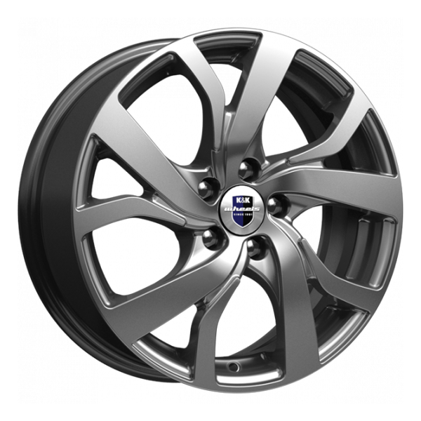 

Диск литой R15 6J 5x112/57.1 ET43 КИК Палермо Дарк платинум r73395