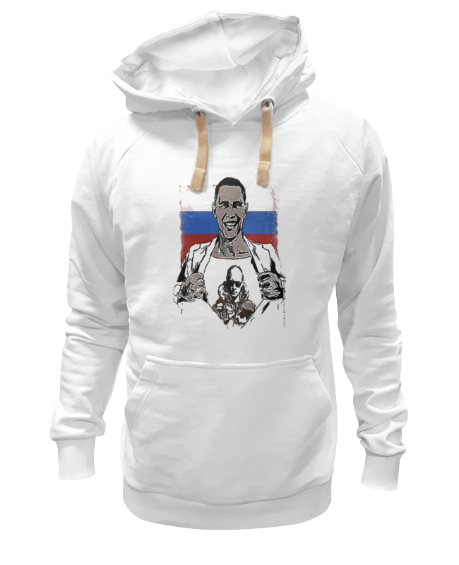 

Худи унисекс Printio Russia белое S, Белый, Russia