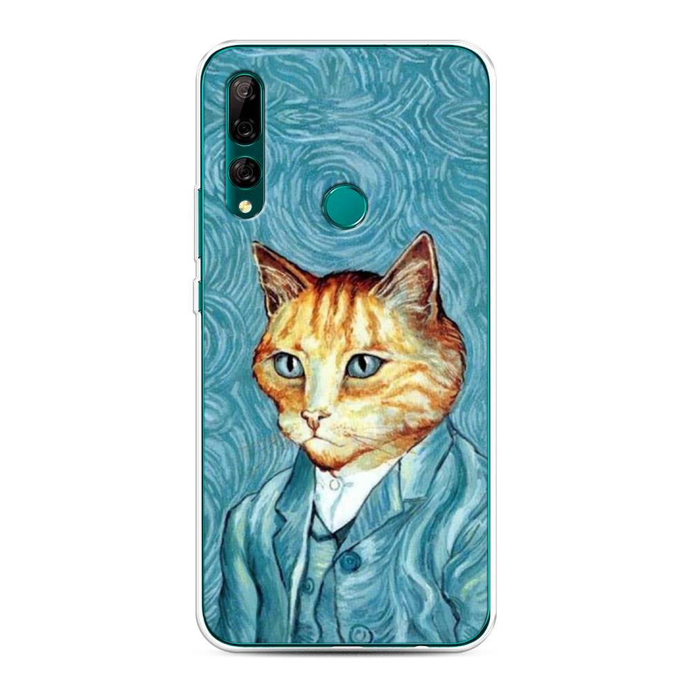 

Чехол Awog на Huawei Y9 Prime 2019 "Кот Ван Гог", Голубой;коричневый, 611950-2