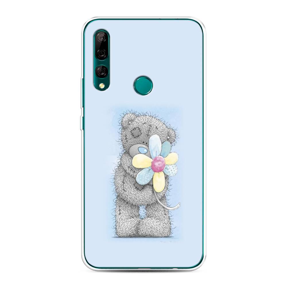 

Чехол Awog на Huawei Y9 Prime 2019 "Me to you с ромашкой", Голубой;серый;желтый, 611950-2