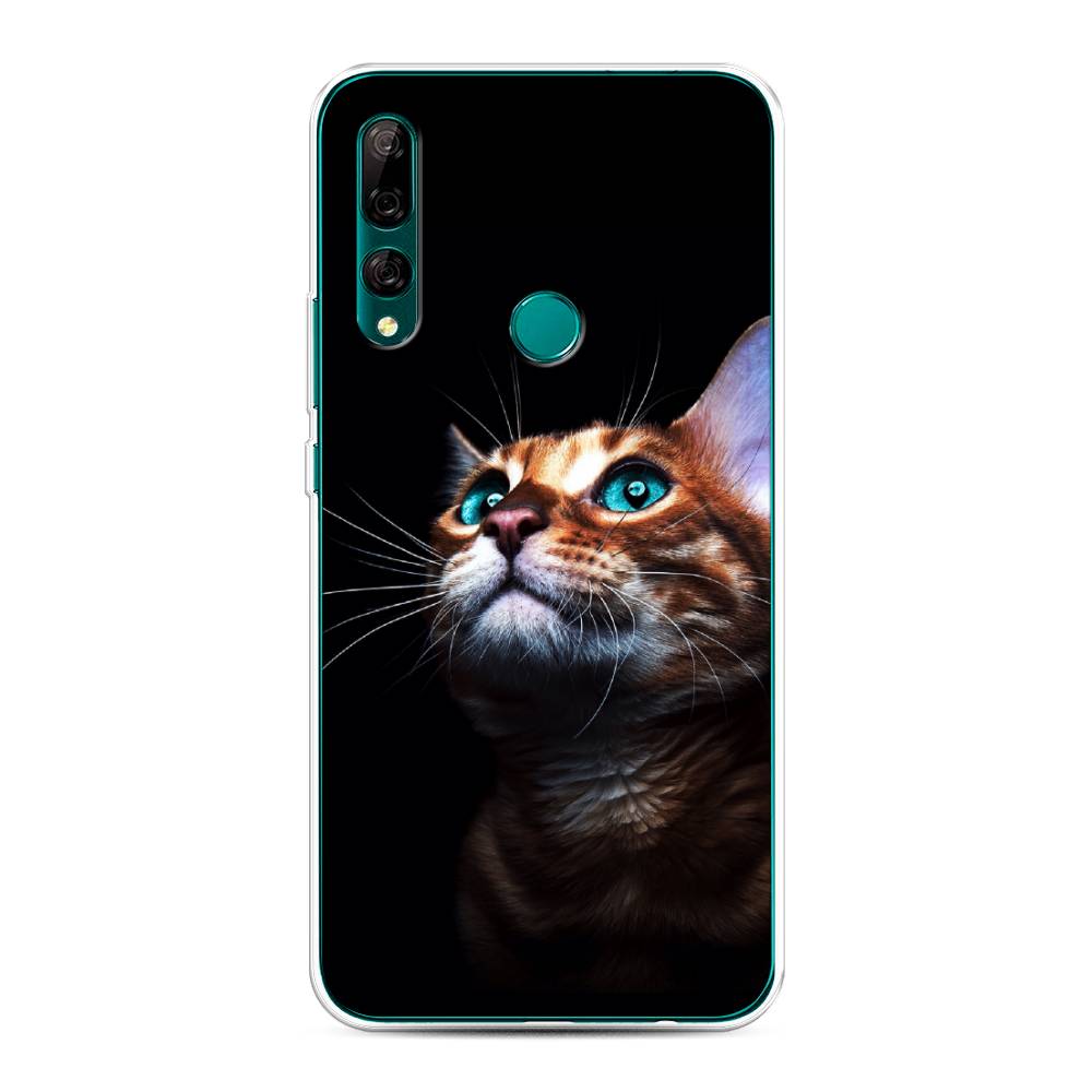 фото Чехол awog "мечтательный кот" для huawei y9 prime 2019