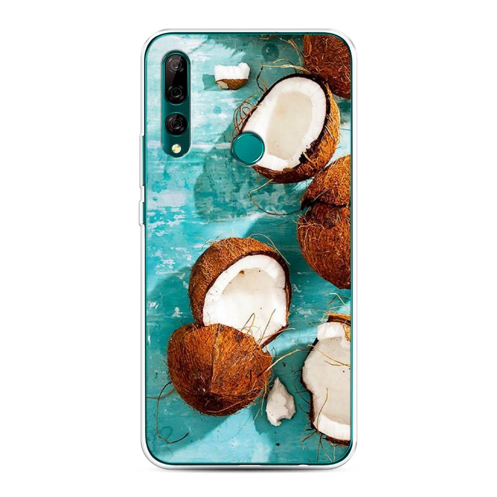 

Чехол Awog на Huawei Y9 Prime 2019 "Разбитые кокосы", Коричневый, 611950-10