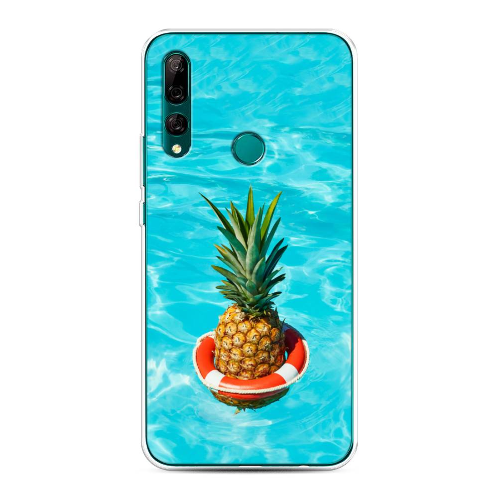 фото Чехол awog "ананас в бассейне" для huawei y9 prime 2019