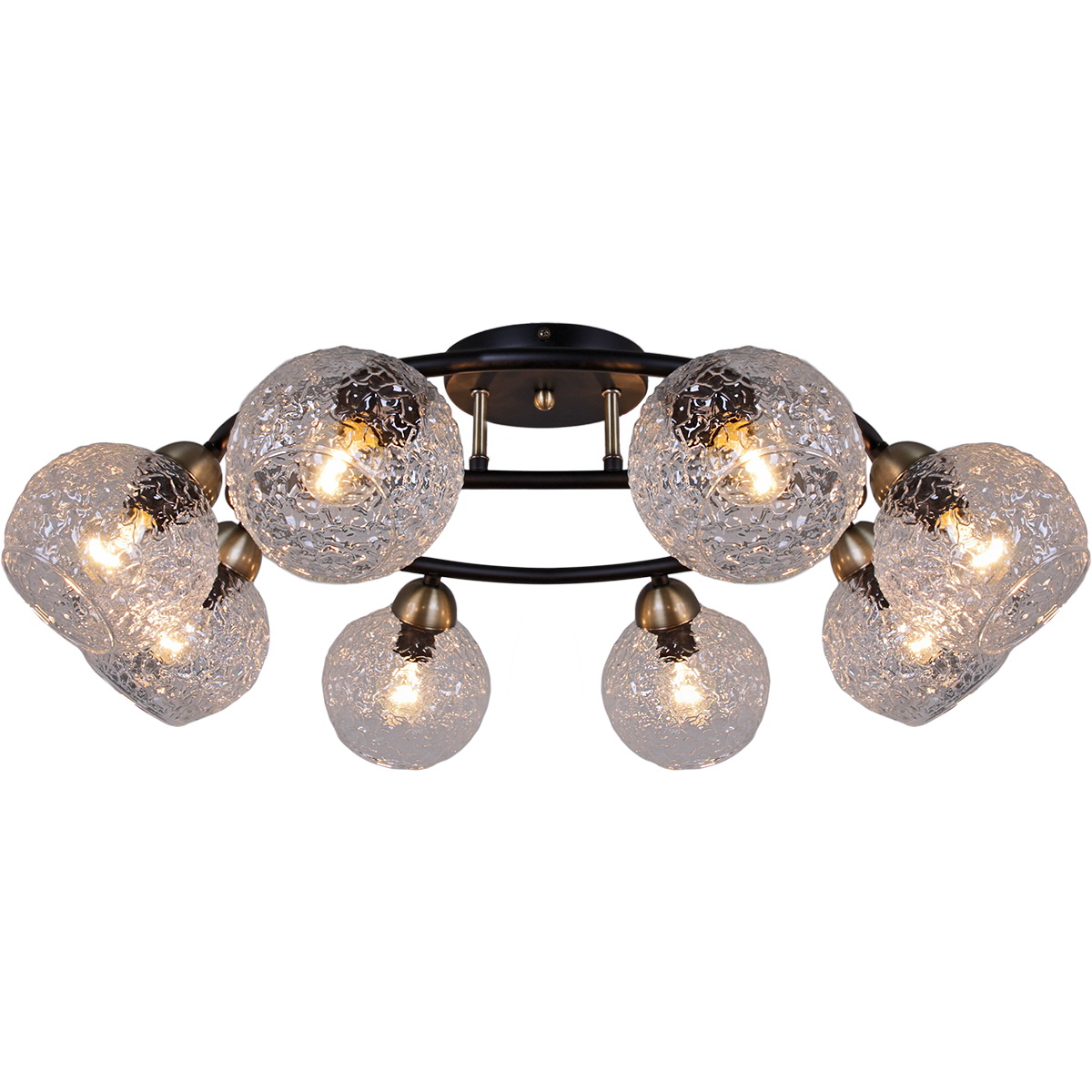 

Люстра потолочная Illumico IL0296-8CSQ-79 BK AB