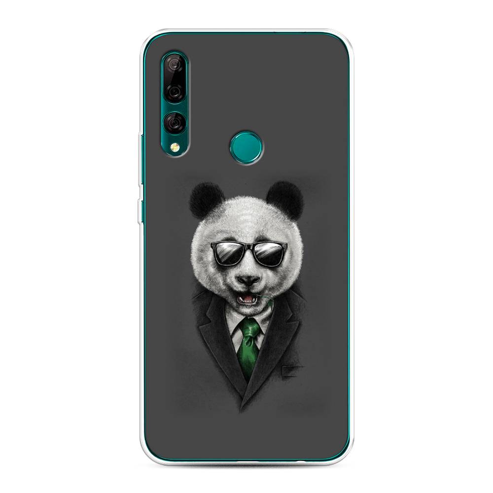 

Чехол Awog на Huawei Y9 Prime 2019 "Деловая панда", Серый;зеленый, 611950-10