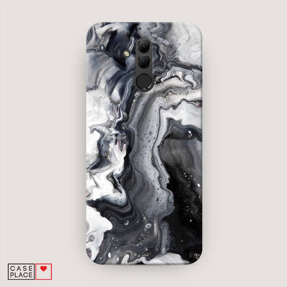 

Чехол Awog "Бело-черные сложные полосы" для Huawei Mate 20 Lite, 66620-2