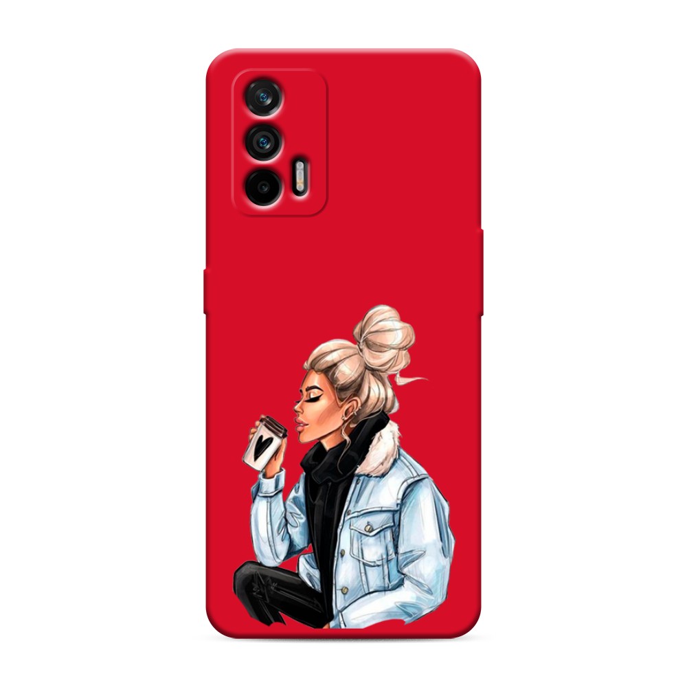 

Чехол Awog на Realme Q3 Pro/GT "Cute girl", Разноцветный, 256553-1