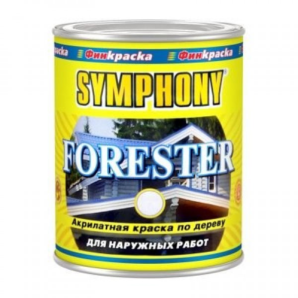 

Краска для дерева Symphony Forester 2,7 л RAL-7024, Forester