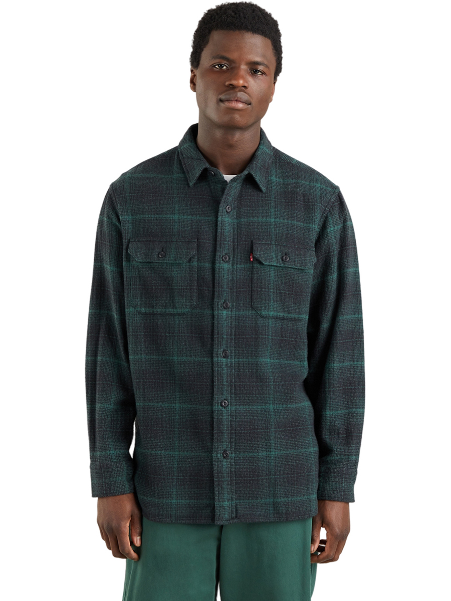 

Рубашка мужская Levis 19587-0165 зеленая 2XS, 19587-0165