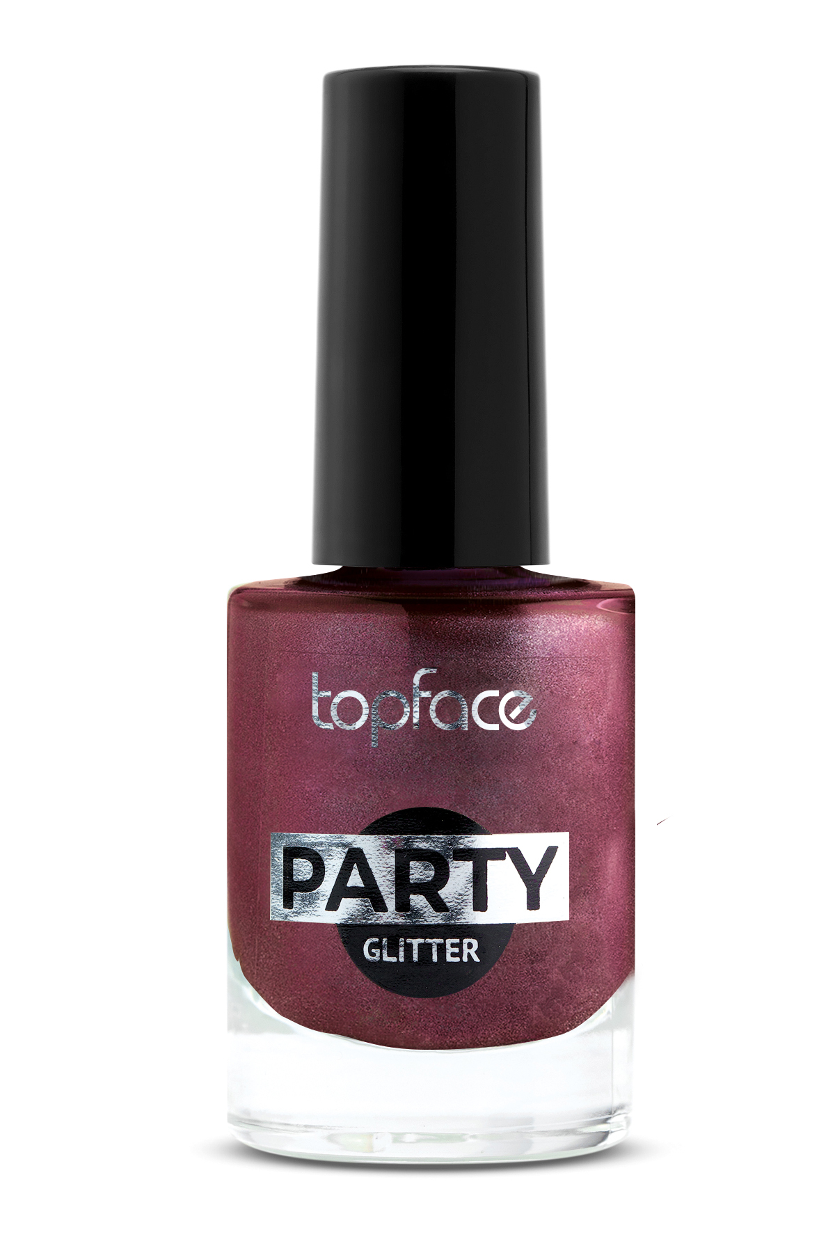 

Лак Topface с блестками Party Glitter 118, Бордовый, 379168905