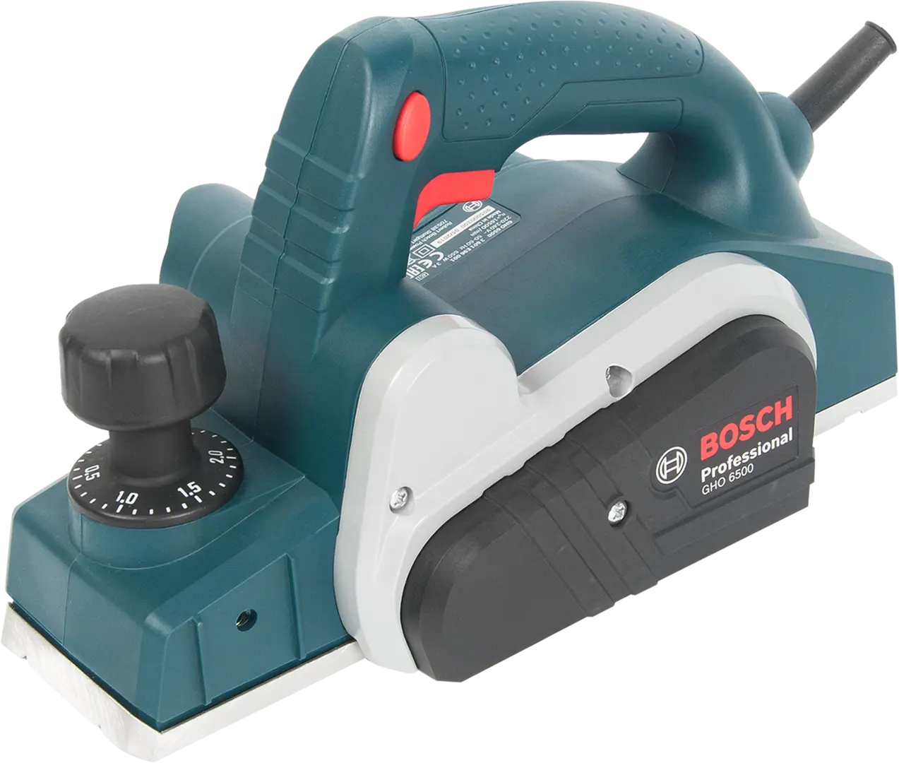 Рубанок сетевой Bosch GHO 6500 0601596000, 650 Вт, 82 мм