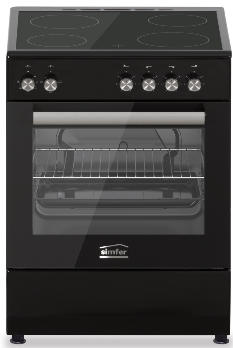 

Электрическая плита Simfer F66VB04002 черный, F66VB04002