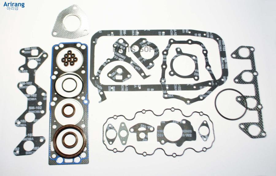 

Комплект Прокладок Двигателя Daewoo (Lanos 1.3/1.5 Sohc, Nexia Sohc 08-) Arirang ARG181269
