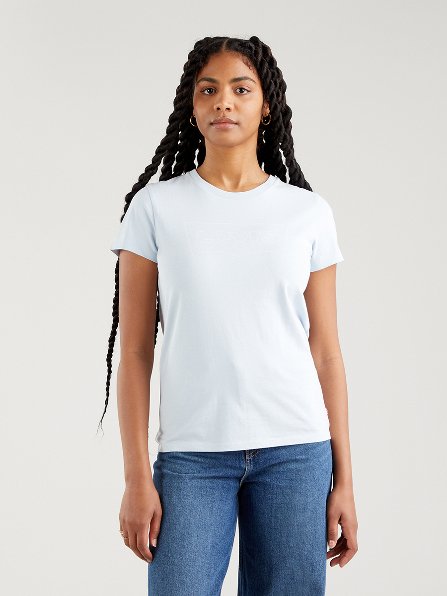 

Футболка женская Levis 17369-1625 голубая M, 17369-1625