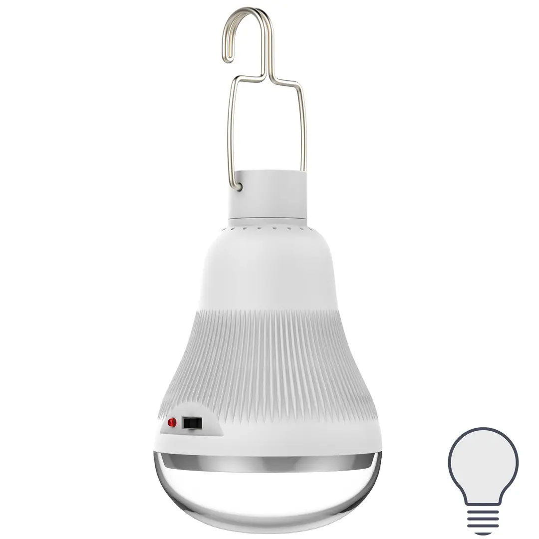 

Лампа светодиодная с солнечной панелью Gauss A60 3 Вт груша 130 лм белый свет