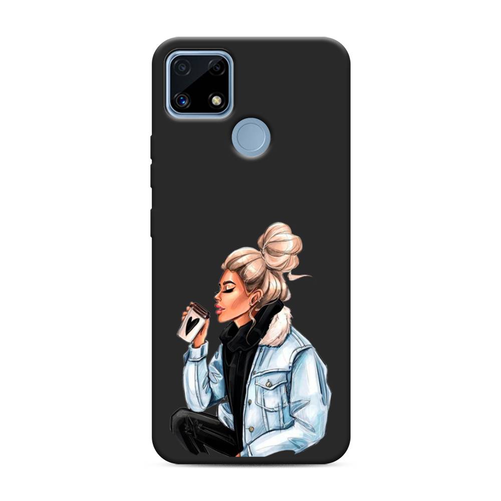 

Чехол Awog на Realme C25/C25s "Cute girl", Разноцветный, 256952-1
