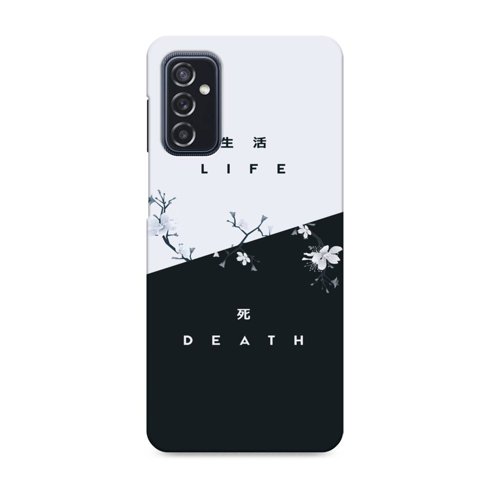 фото Пластиковый чехол "life and death" на samsung galaxy m52 awog