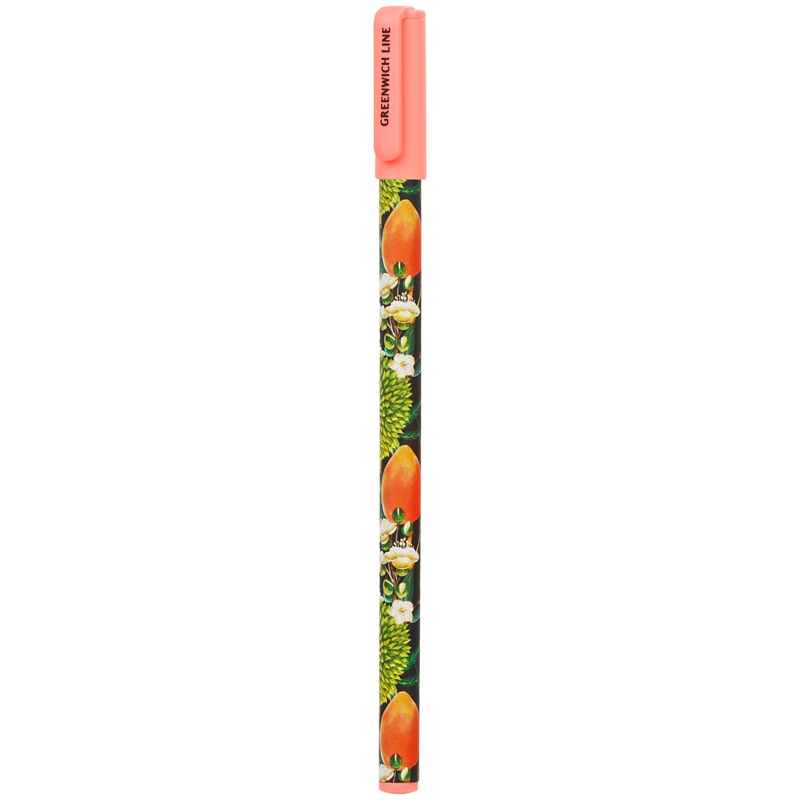 

Ручка шариковая Greenwich Line Mango синяя, 0,7мм, игольчатый стержень, софт-тач