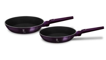 фото Набор сковород berlinger haus bh-6789 purple eclips collection набор сковородок 2пр. berlingerhaus