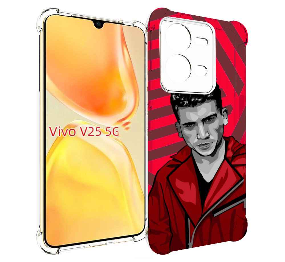 

Чехол MyPads Денвер-бумажный-дом для Vivo V25 5G / V25e, Прозрачный, Tocco